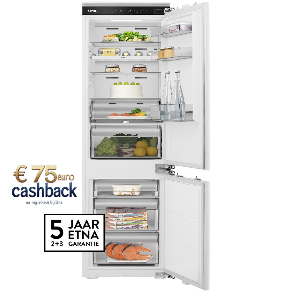 ETNA KCD4178ENF koelvries combinatie inbouw