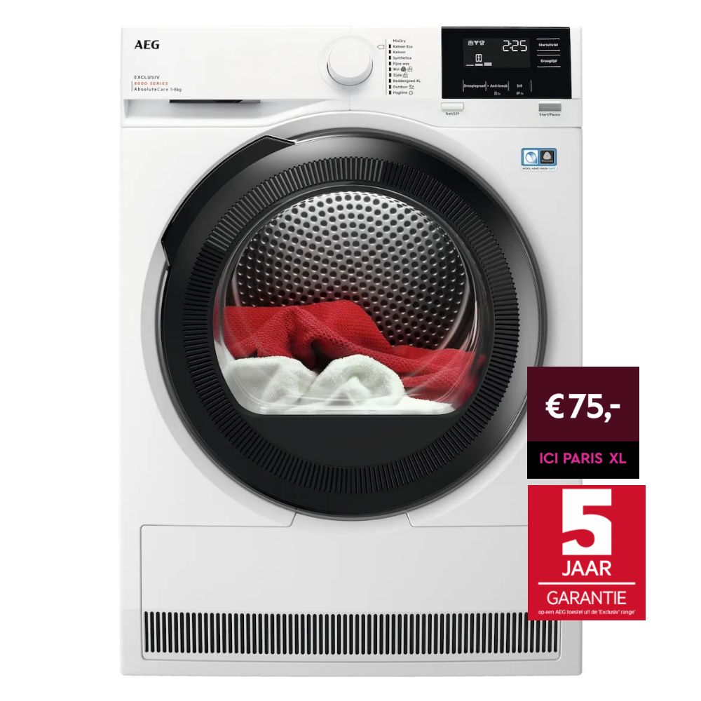 AEG  Warmtepompdroger TR8ESSEN AbsoluteCare